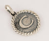 DAVID YURMAN Cable Collectibles C Initial Charm Pendant Enhancer Sterling Silver