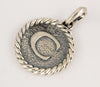 DAVID YURMAN Cable Collectibles C Initial Charm Pendant Enhancer Sterling Silver