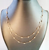 Women Diamond By The Yard  Chain in 14K  Rose  Gold 38'' Long