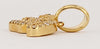 Unbranded Tiger Pendant  14K Yellow Gold with Diamonds