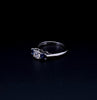 Tiffany & Co. Platinum diamond sapphire ring size 6