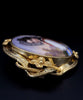 Antique 18K Gold Bernoise A. Golay Leresche brooch French enamel Oval