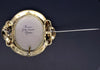 Antique 18K Gold Bernoise A. Golay Leresche brooch French enamel Oval