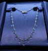 Tiffany & Co. Vintage  18k Gold Aquamarine Briolette Gemstone Necklace Rare