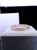 Van Cleef & Arpels Perlee Signature Bangel  18K 750 Rose Gold  Medium Size