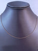 BVLGARI  ROUND LINK CHAIN 18K ROSE GOLD  17.7 ''