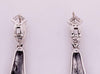 David Yurman Sterling Fringe Earrings  with Diamonds