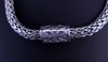 Janice Handwoven Mesh Bracelet Byzantine Design 925 Sterling Silver bracelet