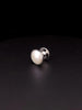 Custom Made Mother of Pearl 14k White Gold Cufflinks and Stud Buttons Set