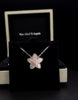 Van Cleef & Arpels Lucky Star Grey Mother Of Pearl 18K White Gold Necklace