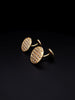 Tiffany & Co. Round Two Tone 18k Gold Cufflinks