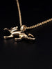 Cartier 18k Yellow Gold Panthere Pendant Necklace