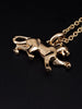 Cartier 18k Yellow Gold Panthere Pendant Necklace