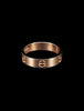 Cartier Love 18k Rose Gold Band Ring 61