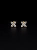 Tiffany Victoria Diamond Earrings in 18K Yellow Gold Large