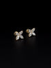 Tiffany Victoria Diamond Earrings in 18K Yellow Gold Large