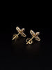 Tiffany Victoria Diamond Earrings in 18K Yellow Gold Large