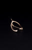 Vintage Wishbone 10k Yellow Gold Brooch