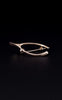 Vintage Wishbone 10k Yellow Gold Brooch