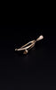 Vintage Wishbone 10k Yellow Gold Brooch