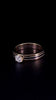Cartier Trinity 18K Gold VVS1/D Round Diamond Engagement Ring