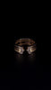 Cartier Double C 18k Yellow Gold Diamond Ring
