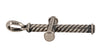 David Yurman Cable Cross Pendant Sterling Silver