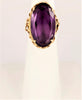 Vintage Amethyst Statement Ring