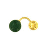 Cartier Vintage Yellow Gold and Malachite CuffLinks