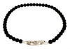 Men's David Yurman Spiritual Beads Bracelet in Sterling Silver with Black Onyx