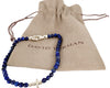 David Yurman Lapis lazuli Cross Beaded Bracelet