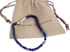 David Yurman Lapis Spiritual Bead Bracelet Silver Hamsa