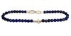 David Yurman Lapis lazuli Cross Beaded Bracelet