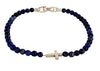 David Yurman Lapis lazuli Cross Beaded Bracelet