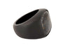 David Yurman Men's Exotic Stone Ring with Pietersite in Black Titanium