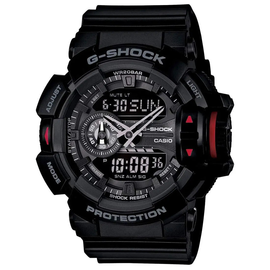 Casio G Shock GA 400 1BDR Multi Dimensional Analog Digital Watch Crown Jewelers