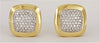 David Yurman Albion 18K Yellow Gold 2.00 tcw  Diamond Earrings