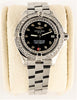 Custom Ladies Breitling Aeromarine Colt A77380 Diamond Watch