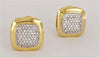 David Yurman Albion 18K Yellow Gold 2.00 tcw  Diamond Earrings