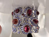 Ginormus 237 carat Rubyllite, 16 carats Tanzanite and Diamond Bracelet in 18KWG