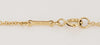 Paloma Picasso Tiffany & Co Chain 18K Yellow Gold 14'' Long