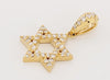 Unbranded in 14K Yellow Gold Bail Pendant with Diamonds