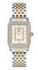 Michele Deco II Two Tone Diamond Dial and Bezel Mid Watch MW06I01C5963