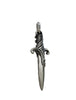 David Yurman Waves Dagger Amulet Sterling Silver Pendant