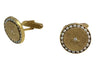 Lucien Piccard Sophisticated Cufflinks in Gold with Pearls