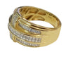 Sparkle Men's 14k Yellow Gold Ring with 2.75ct Diamonds