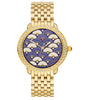 Michele Serein Gold/Blue Fan Dial MWW21B000102 Watch