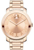 Movado Gold Rose Dial Rose Gold-Tone Unisex 3600199