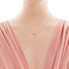 Tiffany & Co. Sterling Silver Paloma Picasso Loving Heart Pendant Necklace